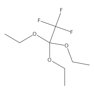 1,1,1-triethoxy-2,2,2-trifluoro-ethane Structure
