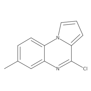 4-Chloro-7-methylpyrrolo[1,2-a]quinoxaline Structure