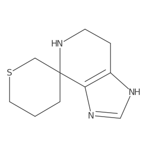 3,5,6,7-Tetrahydrospiro[imidazo[4,5-c]pyridine-4,3'-thiane] Structure
