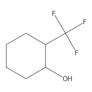 (1S,2R)-2-Trifluoromethyl-cyclohexanol Structure