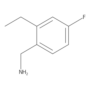 2-Ethyl-4-fluorobenzylamine Structure