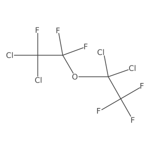 (2,2-Dichloro-1,1,1-trifluoro)-(2',2'-dichloro-1',1',2'-trifluro)ether Structure