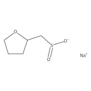 Sodium (oxolan-2-yl)methanesulfinate Structure