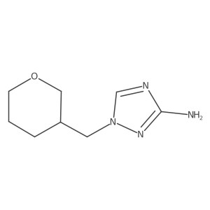 1-[(Oxan-3-yl)methyl]-1H-1,2,4-triazol-3-amine Structure