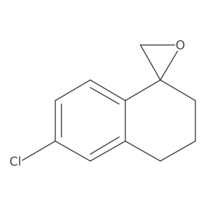 6-Chloro-3,4-dihydro-2H-spiro[naphthalene-1,2'-oxirane] Structure