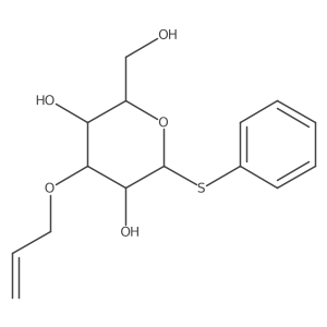 Phenyl 3-O-2-propen-1-yl-1-thio-I(2)-D-glucopyranoside Structure