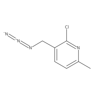 3-(Azidomethyl)-2-chloro-6-methylpyridine Structure