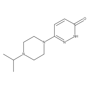6-(4-Isopropylpiperazin-1-yl)pyridazin-3-ol结构式