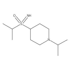 Imino(propan-2-yl)[1-(propan-2-yl)piperidin-4-yl]-lambda6-sulfanone结构式