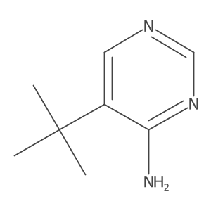 5-Tert-butylpyrimidin-4-amine Structure