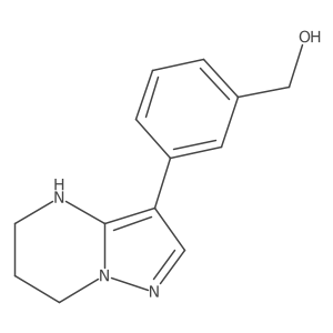 (3-{4H,5H,6H,7H-pyrazolo[1,5-a]pyrimidin-3-yl}phenyl)methanol Structure