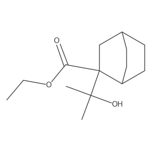 Ethyl 2-(2-hydroxypropan-2-yl)bicyclo[2.2.2]octane-2-carboxylate Structure