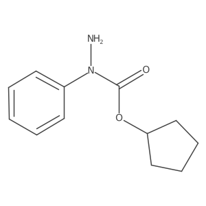 1-(cyclopentyloxy)-N-phenylformohydrazide Structure