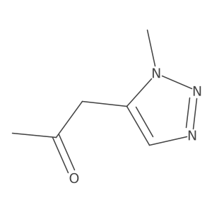 1-(1-methyl-1H-1,2,3-triazol-5-yl)propan-2-one结构式