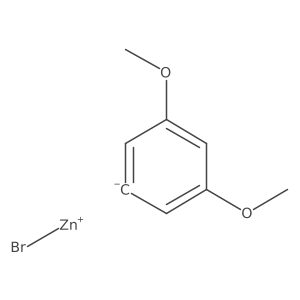 3,5-DimethoxyphenylZinc bromide Structure