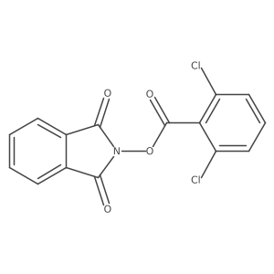 1,3-dioxo-2,3-dihydro-1H-isoindol-2-yl 2,6-dichlorobenzoate结构式