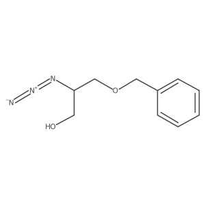 (2S)-2-Azido-3-(phenylmethoxy)-1-propanol Structure