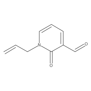 2-Oxo-1-(prop-2-en-1-yl)-1,2-dihydropyridine-3-carbaldehyde Structure