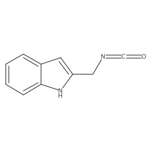 2-(isocyanatomethyl)-1H-indole结构式