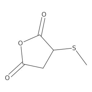 Dihydro-3-(methylthio)-2,5-furandione Structure