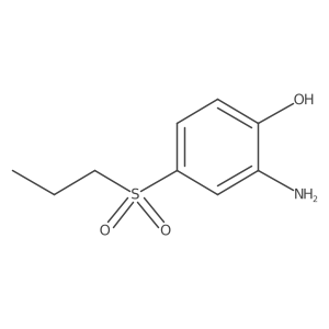 2-Amino-4-propylsulfonylphenol Structure