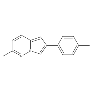 Pyrrolo[1,2-b]pyridazine, 2-methyl-6-(4-methylphenyl)-结构式