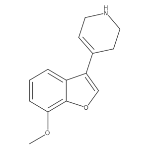 4-(7-Methoxy-benzofuran-3-yl)-1,2,3,6-tetrahydro-pyridine Structure