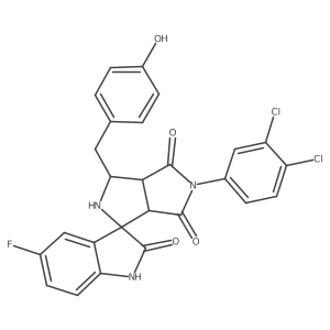 C26H18Cl2FN3O4结构式