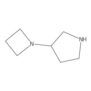 3-(azetidin-1-yl)pyrrolidine Structure