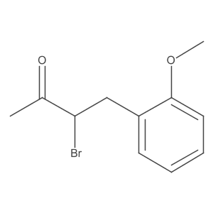 3-Bromo-4-(2-methoxyphenyl)butan-2-one Structure