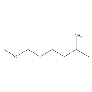 6-Methoxyhexan-2-amine结构式