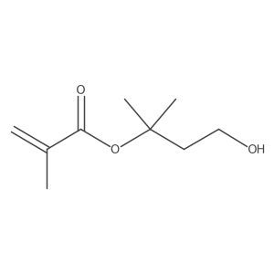 4-Hydroxy-2-methylbutan-2-yl methacrylate Structure