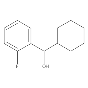 (I+/-R)-I+/--Cyclohexyl-2-fluorobenzenemethanol Structure