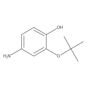 4-Amino-2-(tert-butoxy)phenol结构式