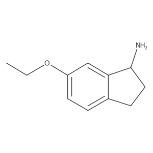 6-ethoxy-2,3-dihydro-1H-inden-1-amine Structure