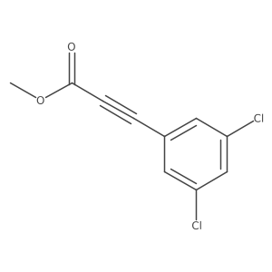 Methyl 3-(3,5-dichlorophenyl)prop-2-ynoate结构式