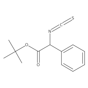 (S)-tert-Butyl 2-isothiocyanato-2-phenylacetate Structure