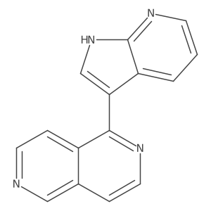 1-(1H-pyrrolo[2,3-b]pyridin-3-yl)-2,6-naphthyridine Structure