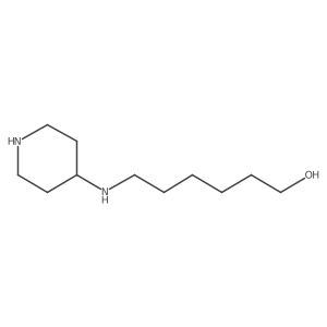 6-(4-piperidinylamino)-1-Hexanol结构式