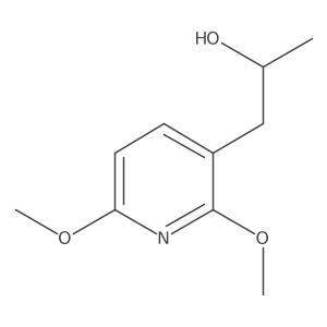 (2R)-1-(2,6-dimethoxypyridin-3-yl)propan-2-ol Structure