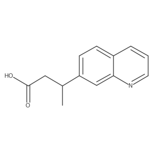3-(Quinolin-7-yl)butanoic acid结构式