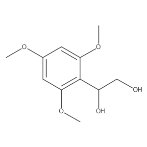 1-(2,4,6-Trimethoxyphenyl)ethane-1,2-diol结构式