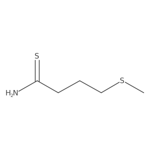 4-(Methylsulfanyl)butanethioamide结构式