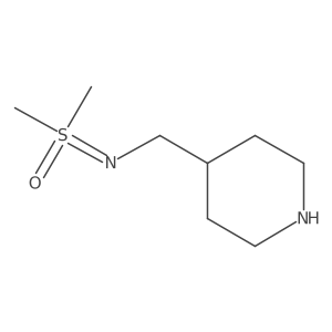 Dimethyl((piperidin-4-ylmethyl)imino)-l6-sulfanone Structure