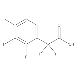 2-(2,3-Difluoro-4-methylphenyl)-2,2-difluoroacetic acid结构式