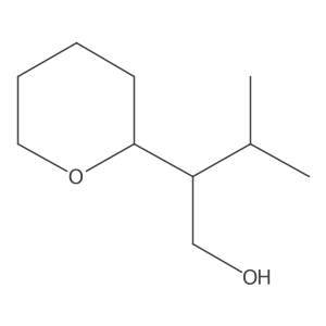 3-Methyl-2-(oxan-2-yl)butan-1-ol Structure