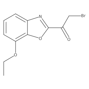 2-(2-Bromoacetyl)-7-ethoxybenzo[d]oxazole Structure