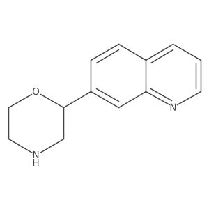 7-(Morpholin-2-yl)quinoline结构式