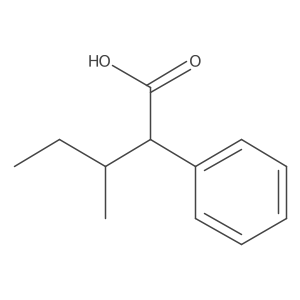 (I+/-R)-I+/--[(1S)-1-Methylpropyl]benzeneacetic acid Structure