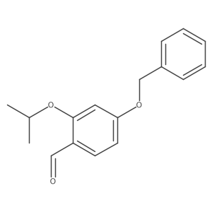 4-(Benzyloxy)-2-isopropoxybenzaldehyde结构式